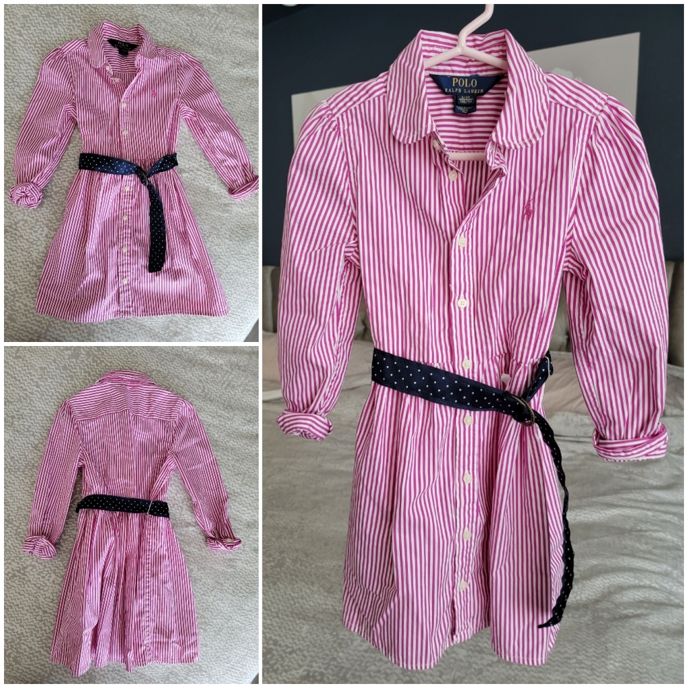 Girls Striped Dress